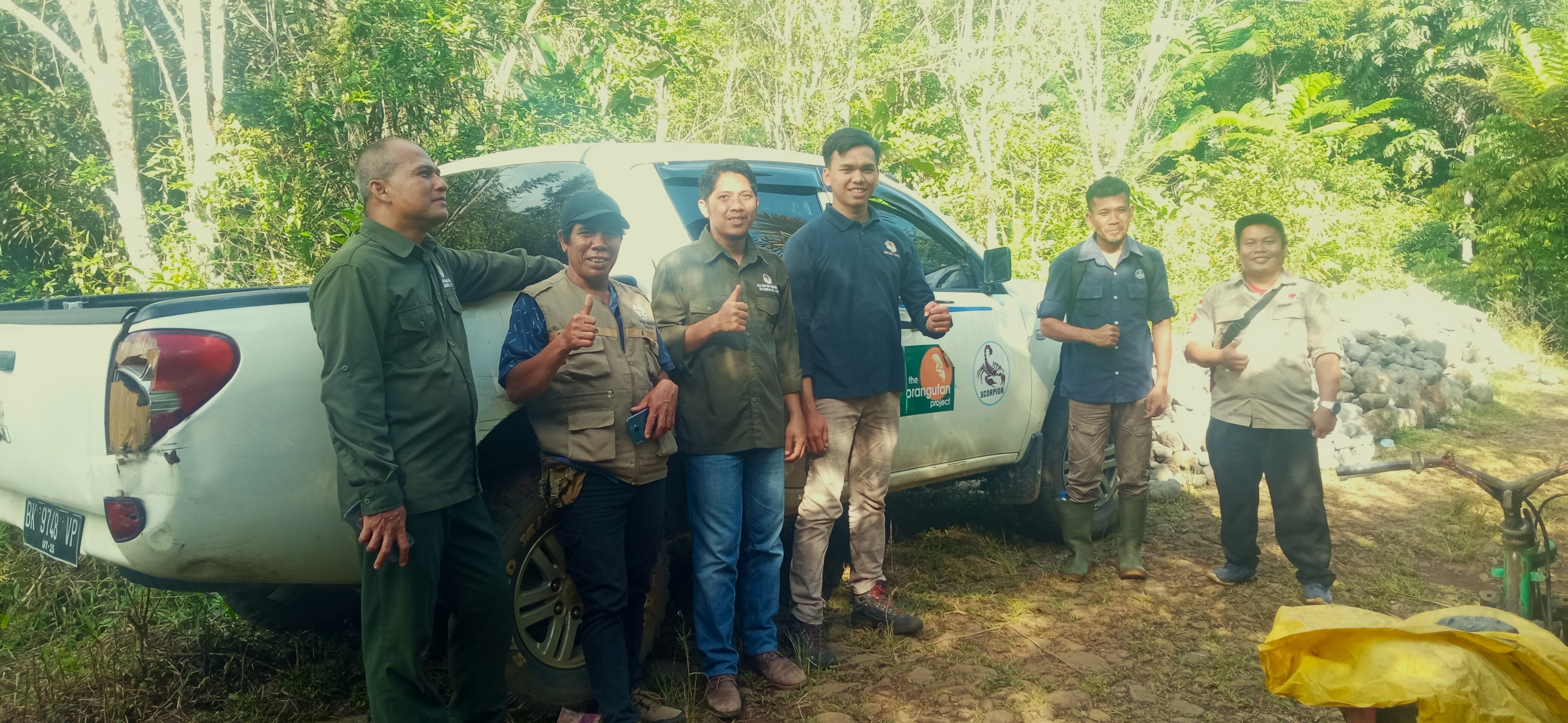 Joint Patrol on the Border of Conservation Area in Batang Toru Ecosystem (October 17, 2022)